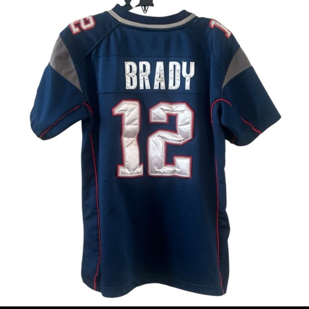 NIKE New England Patriots Tom Brady #12 Youth Football NFL Jersey XL